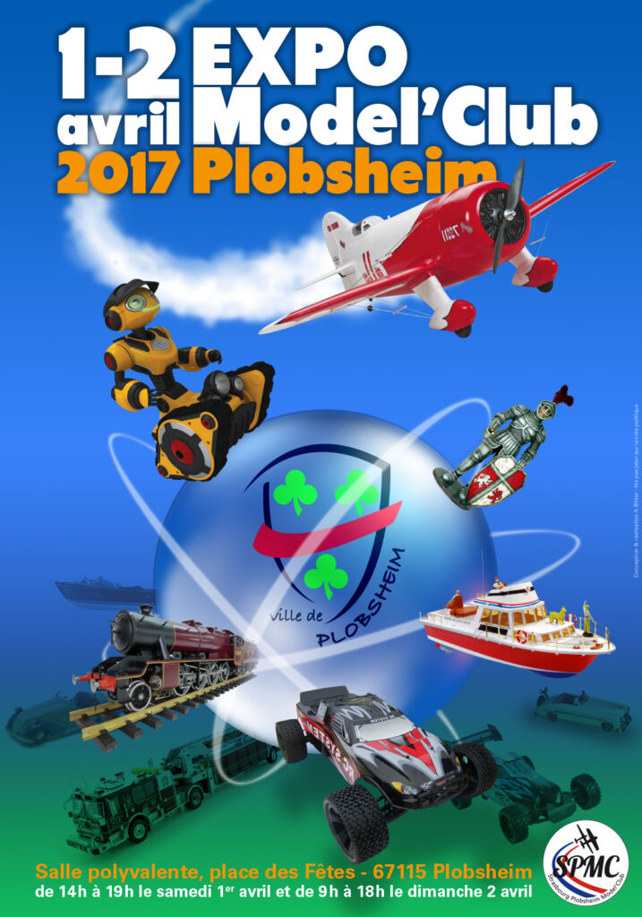 affiche expo modelclub 2017