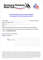 certificat medicale spmc
