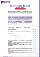 questionnaire mineur